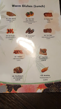 Menu / carte de Japan Haus, Sushi & Grill (Brühl) à Brühl