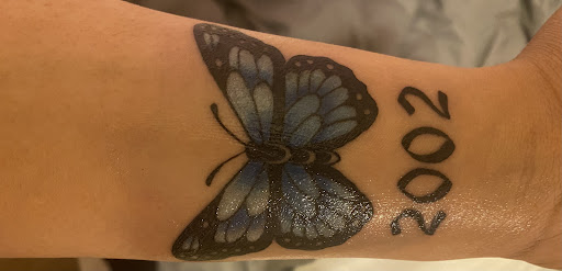 Explore route 66 tattoo ideas, creative tattoo ideas in Bensalem, available at Electric Honor Tattoo Co.