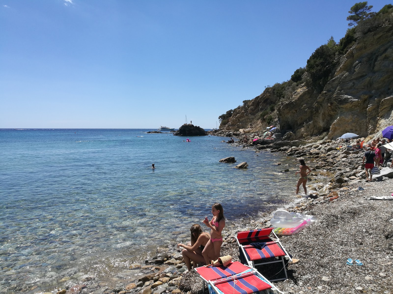 Foto av Spiaggia Le Cannelle och dess vackra landskap