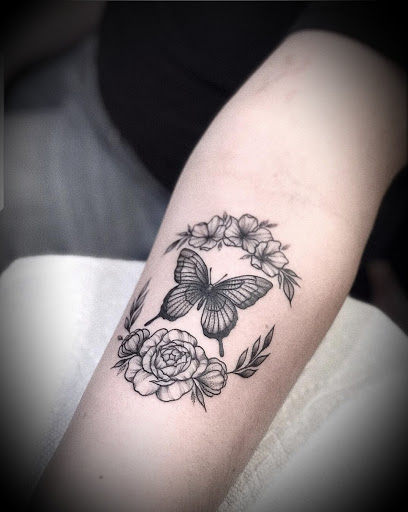 Explore women forearm tattoo ideas, creative tattoo ideas in Willow Grove, available at Tattoo GalaxyWillow Grove Piercing & Tattoos