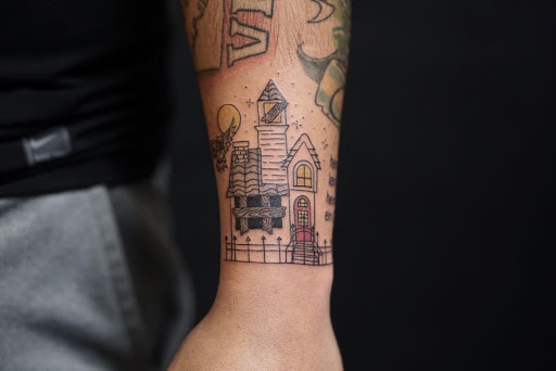 Explore men's face tattoo ideas, creative tattoo ideas in Orange Park, available at Big City Tattoo and Piercing