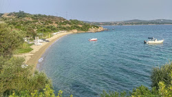 Fotografie cu Golden beach cu golful spațios