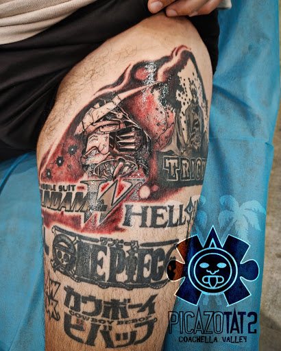 Explore boyfriend tattoos ideas, creative tattoo ideas in Palm Desert, available at Picazo Tattoo Studio