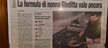 Trattoria del Cimino dal 1895 à Caprarola menu