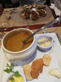 Soupe de potiron du Restaurant de fruits de mer Chez Eliette à Andernos-les-Bains - n°4