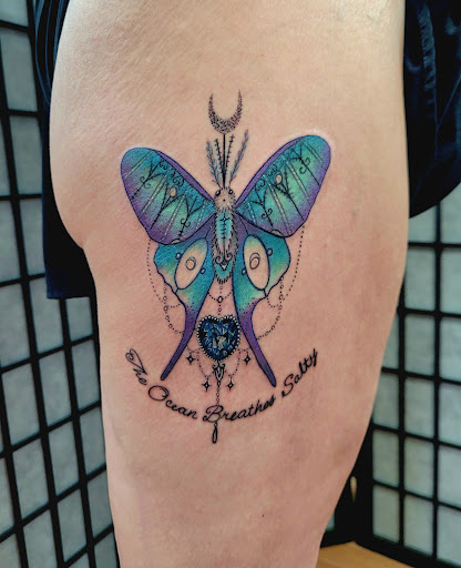 Explore navy seal tattoo ideas, creative tattoo ideas in Benton, available at Spectrum Tattoo