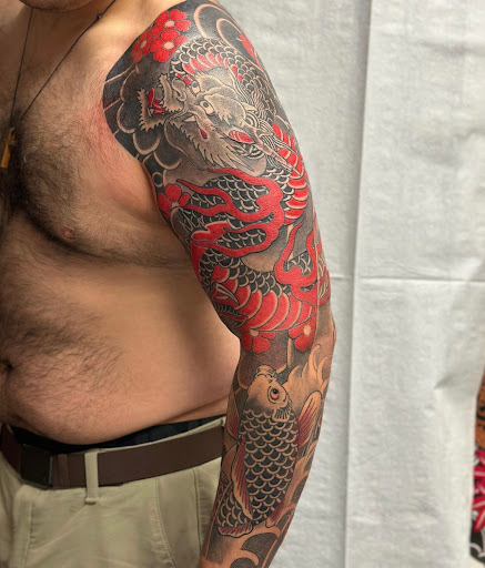 Explore moon phases tattoo ideas, creative tattoo ideas in Albany, available at Dead Presidents Lounge