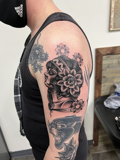 Explore female family tattoo ideas, creative tattoo ideas in Sparks, available at Empire Tattoo