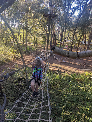 Theme Park «TreeHoppers Aerial Adventure Park», reviews and photos, 27839 St Joe Rd, Dade City, FL 33525, USA