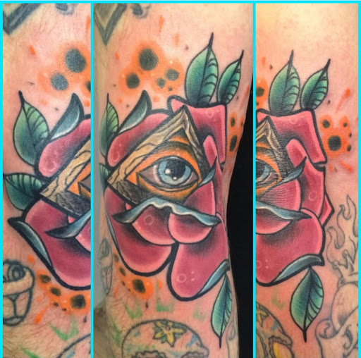 Explore shin tattoo ideas, creative tattoo ideas in Toledo, available at 4 Nineteen Ink