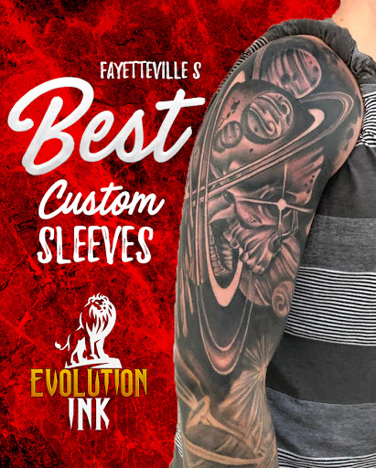 Explore couple tattoo ideas with meaning, creative tattoo ideas in Fayetteville, available at Evolution Ink Tattoo and Piercing Studio