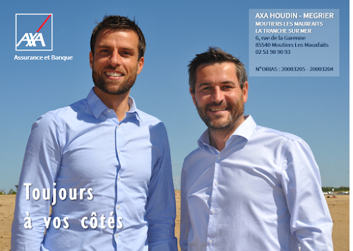 AXA Assurance et Banque Houdin-Megrier à Moutiers-les-Mauxfaits