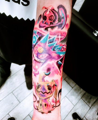 Explore color tattoo ideas, creative tattoo ideas in El Paso, available at Dead Hamster Tattoo