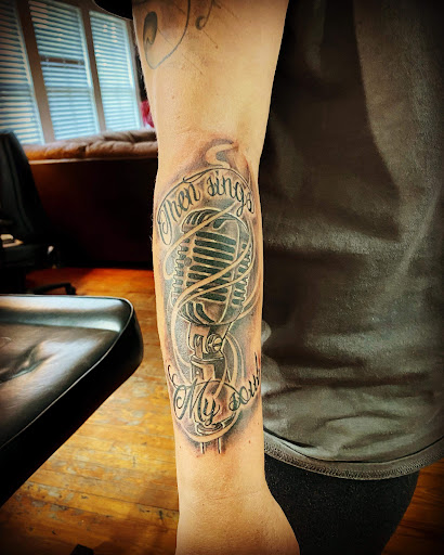 Explore name tattoos ideas, creative tattoo ideas in Ocala, available at Beauty in a Canvas Tattoo and Art Gallery