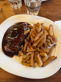 Steak frites du Restaurant Café de la Gare 1900 à Saint-André-de-Cubzac - n°2