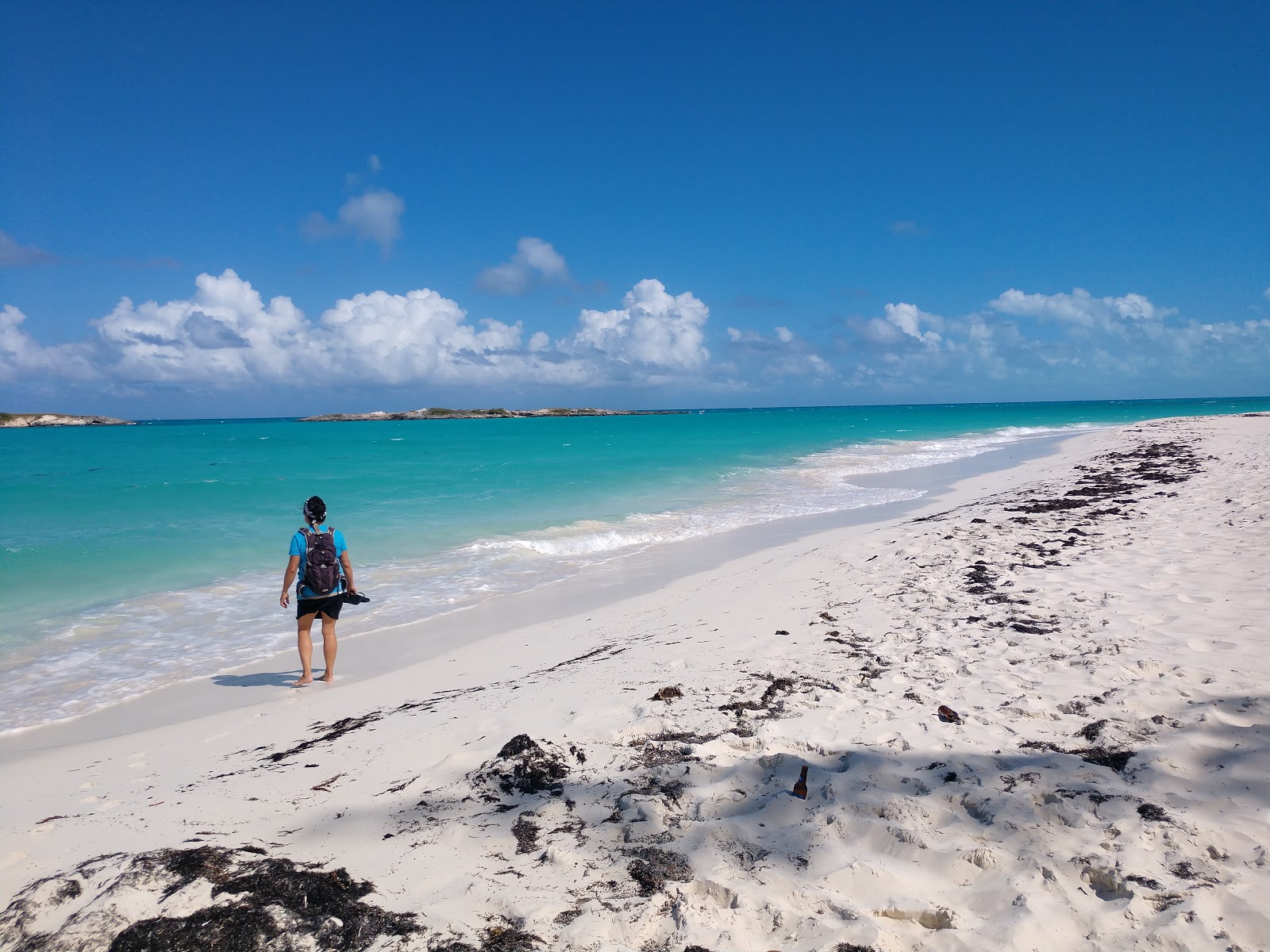 Foto de Playa Pelícano con recta y larga