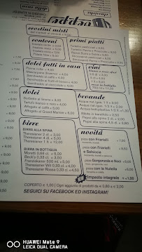 Pizzeria Pizzeria da Beppe à Gatteo - menu / carte