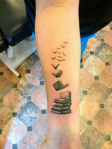 Explore hedwig tattoo ideas, creative tattoo ideas in Hebron, available at Explosive Ink Tattoo