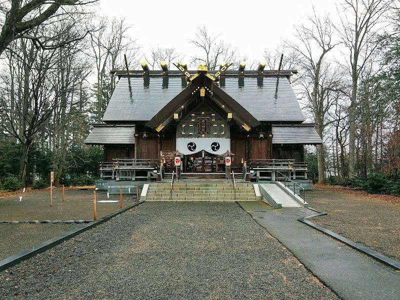 旭川神社拝殿