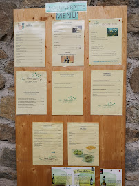 Malga Fratte Val di Rabbi à Rabbi menu