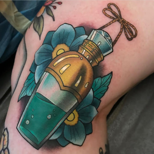 Explore medical tattoo ideas, creative tattoo ideas in San Diego, available at Remington Tattoo Parlor