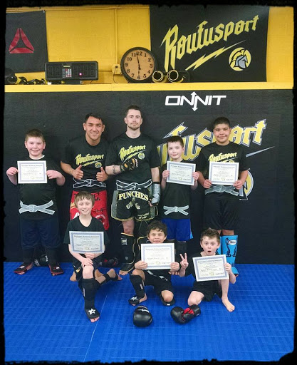 Roufusport MMA Mixed Martial Arts Kickboxing Muay Thai Jiu Jitsu BJJ Boxing Self Defense Lessons Fitness Gym Milwaukee Adults Kids Child Development Center Ages 4+