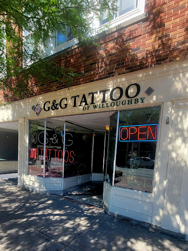 Tattoo Shop «G and G Tattoo», reviews and photos, 4114 Erie St, Willoughby, OH 44094, USA