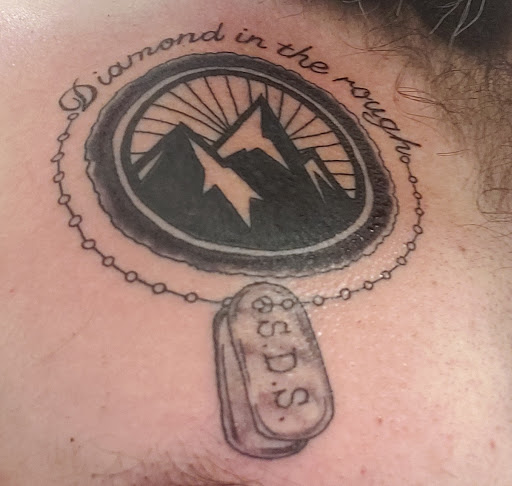 Explore ruby tattoo ideas, creative tattoo ideas in Houston, available at 3rd Generation Ink