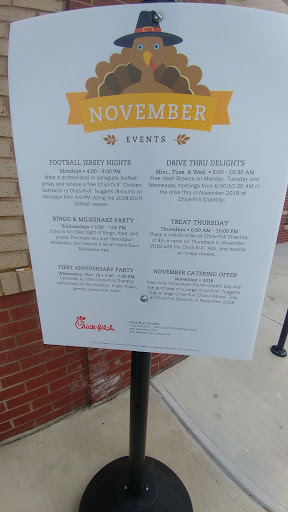 Fast Food Restaurant «Chick-fil-A», reviews and photos, 4412 Chantilly Pl, Chantilly, VA 20151, USA