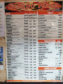 Menu du Serapo Pizza à Gaeta