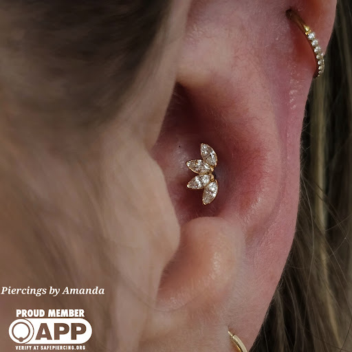 Explore under knee tattoo ideas, creative tattoo ideas in Thousand Oaks, available at Golden Moon Piercings