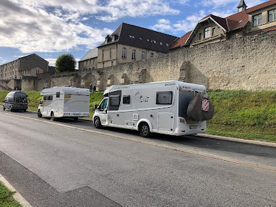 Parking réservé aux camping-car à Laon