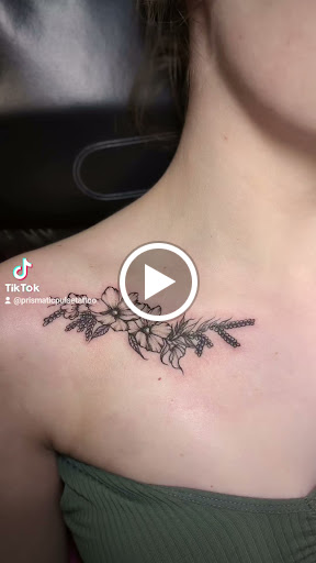 Explore behind the ear tattoo ideas for guys, creative tattoo ideas in Cornelia, available at Prismatic Pulse Tattoo