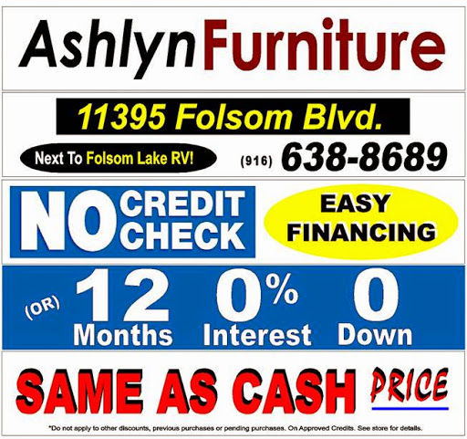 Furniture Store «Ashlyn Furniture», reviews and photos, 11395 Folsom Blvd #200, Rancho Cordova, CA 95742, USA