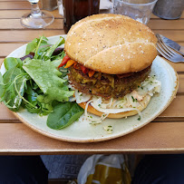 Hamburger végétarien du Restaurant brunch Bonobo à Montpellier - n°5