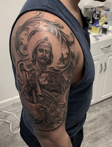 Explore muslim tattoo ideas, creative tattoo ideas in Mesquite, available at SKIN GALLERY TATTOO