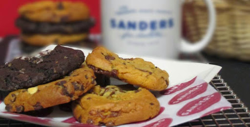 Ice Cream Shop «Sanders Chocolate & Ice Cream Shoppes - Wyandotte», reviews and photos, 3042 Biddle Ave, Wyandotte, MI 48192, USA