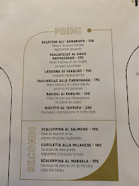 Restaurant Picchetto à Paris - menu / carte