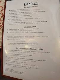 Menu du Restaurant L'Ange 20 à Paris