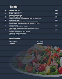 Carte du Pizzeria Oktavio à Coburg