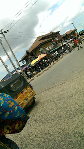 Iyana School Bus Stop, Ojo, Lagos, Nigeria, Painter, state Lagos