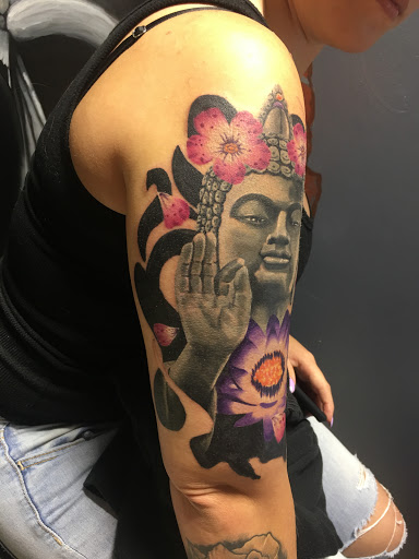 Find best friend tattoo ideas for guys for your next unique tattoo in Cape Coral at The Tattoo Emporium