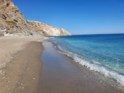 Psaravolada beach'in fotoğrafı çok temiz temizlik seviyesi ile