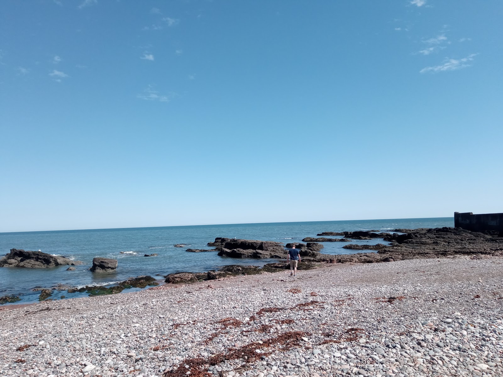 Auchmithie Beach'in fotoğrafı dağlarla çevrili