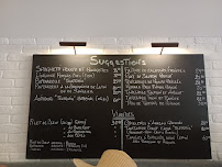 La Trattoria à Menton menu