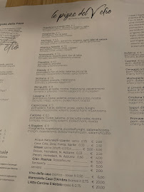 Carte du Pizzeria Vefio à Procida