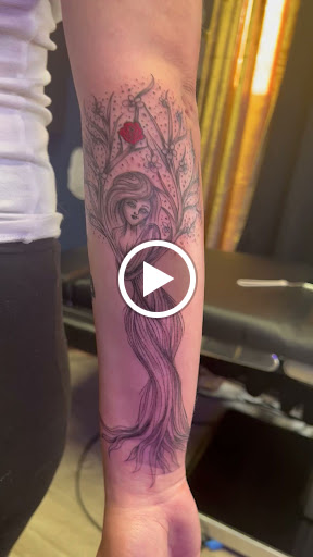 Explore back of knee tattoo ideas, creative tattoo ideas in Garden Grove, available at Ashes 2 Ink Tattoo and Piercing LLC