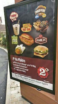 McDonald's à Sartrouville carte