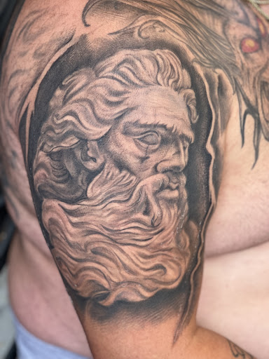 Explore ladies arm tattoo ideas, creative tattoo ideas in El Paso, available at Art of Ink Studios