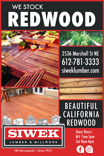 Lumber Store «Siwek Lumber & Millwork Inc», reviews and photos, 2536 Marshall St NE, Minneapolis, MN 55418, USA